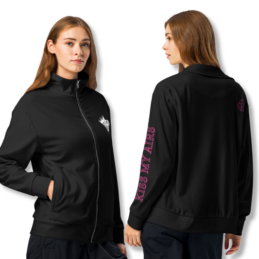 Women's Drippin Diamond Fleece Lined Track Jacket - Drippin Diamonds Designs