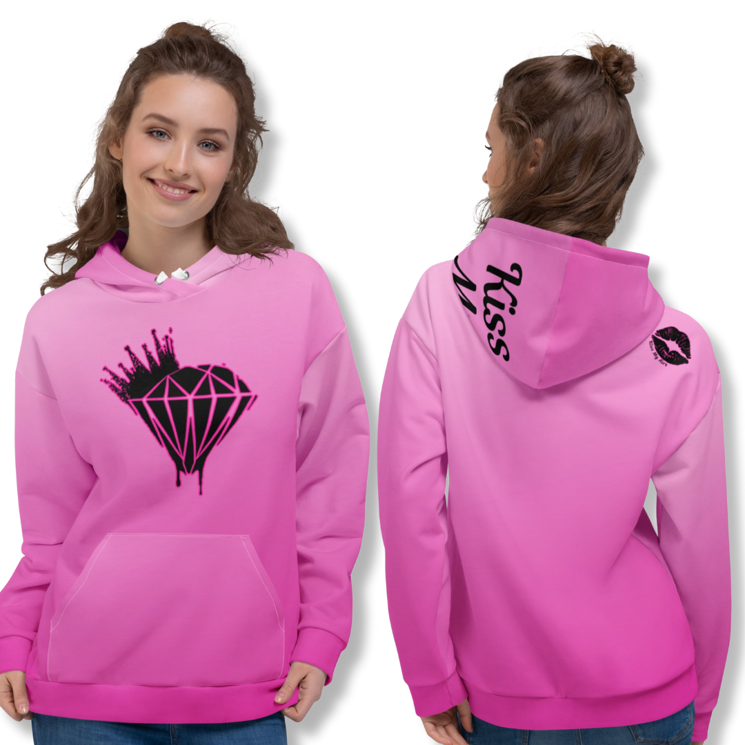 Women's Drippin Diamond Fleece Lined Hoodie - Drippin Diamonds Designs