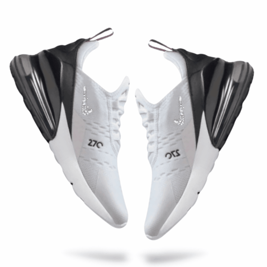 Women's Swarovski Nike Air Max 270 'Anthracite Hot Fuchsia' (GS) - Drippin Diamonds Designs