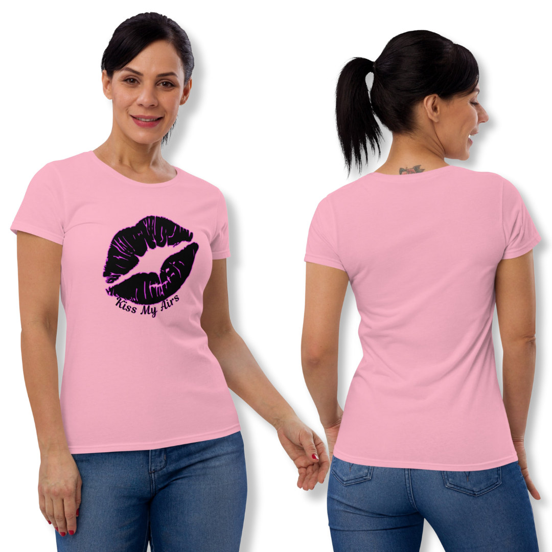 Women's Pucker Up Short Sleeve T-shirt - Drippin Diamonds Designs