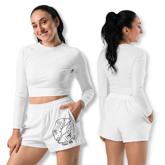 Women's Pucker Up Athletic Shorts - Drippin Diamonds Designs