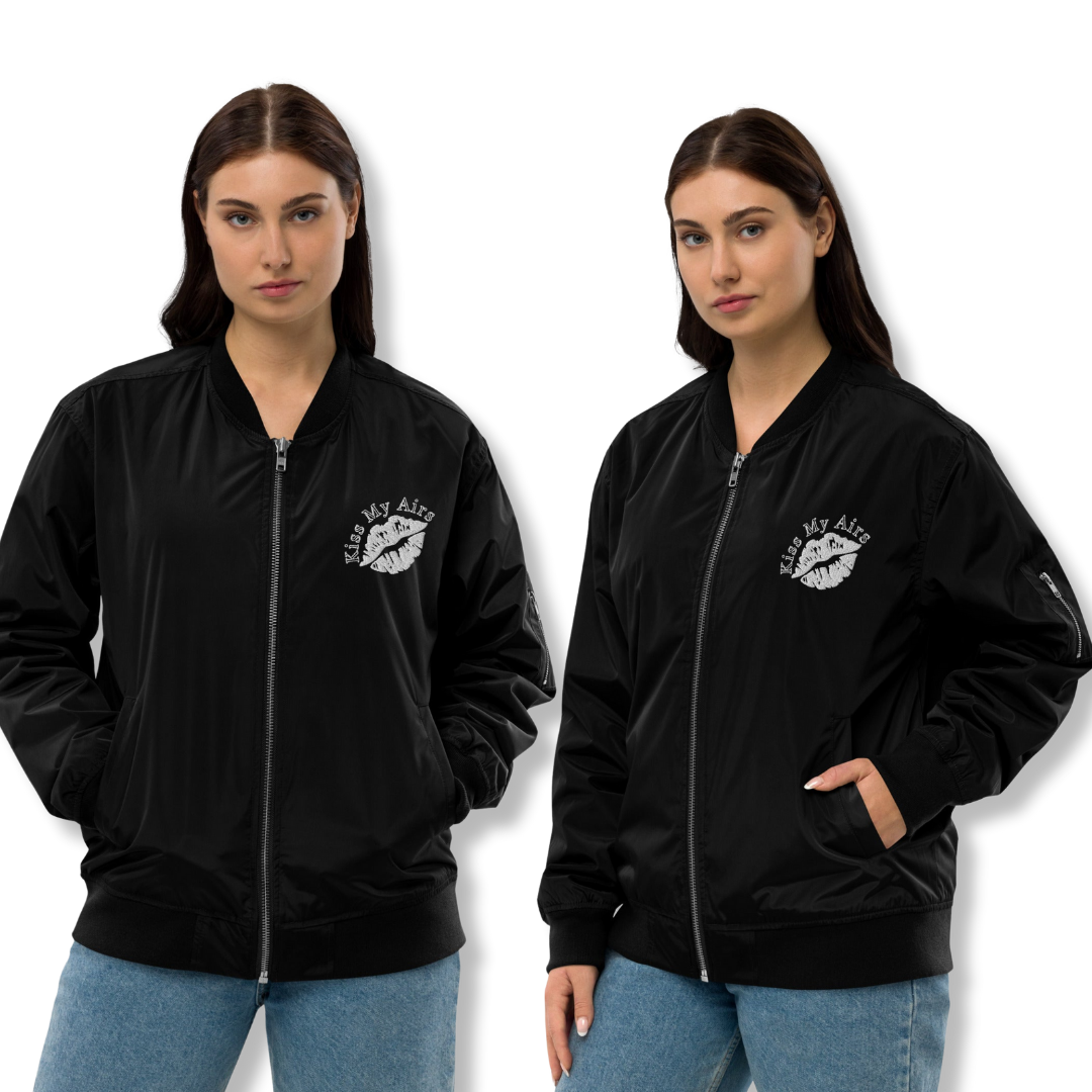 Women's Premium Stitched in Style Bomber Jacket - Drippin Diamonds Designs