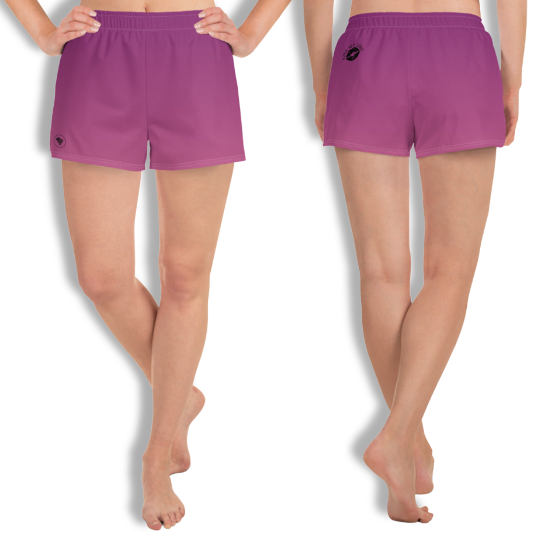 Women's Classic Kiss My Airs Athletic Shorts - Drippin Diamonds Designs