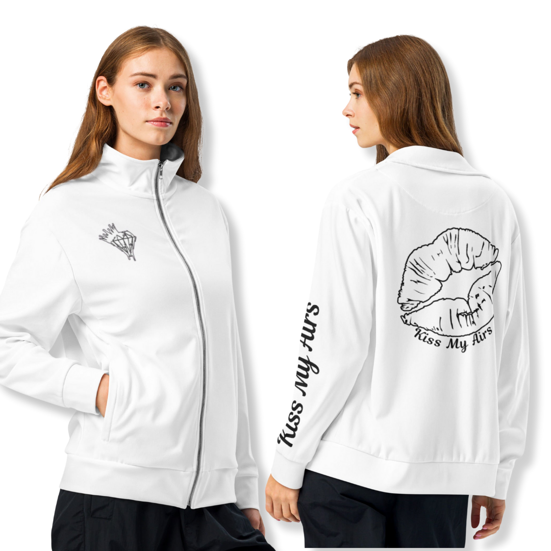 Women's Drippin Diamond Fleece Lined Track Jacket - Drippin Diamonds Designs