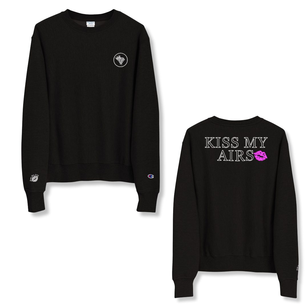Women's Stitched in Style Champion Pullover Sweatshirt - Drippin Diamonds Designs