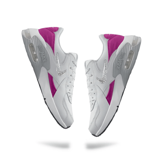 Women's Swarovski Nike Air Max Excee 'Photon Dust Hot Fuchsia' - Drippin Diamonds Designs