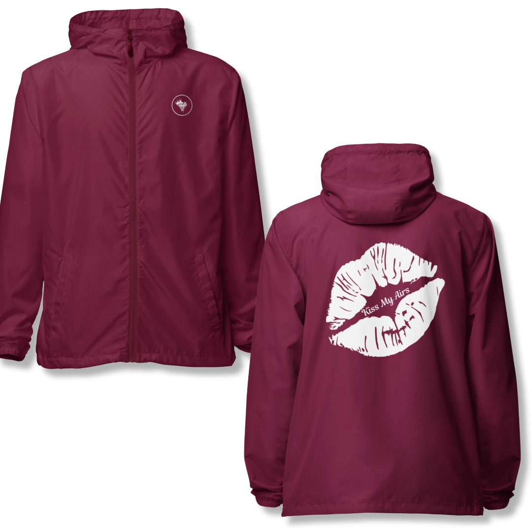 Women's Classic Lightweight Zip Up Windbreaker - Drippin Diamonds Designs