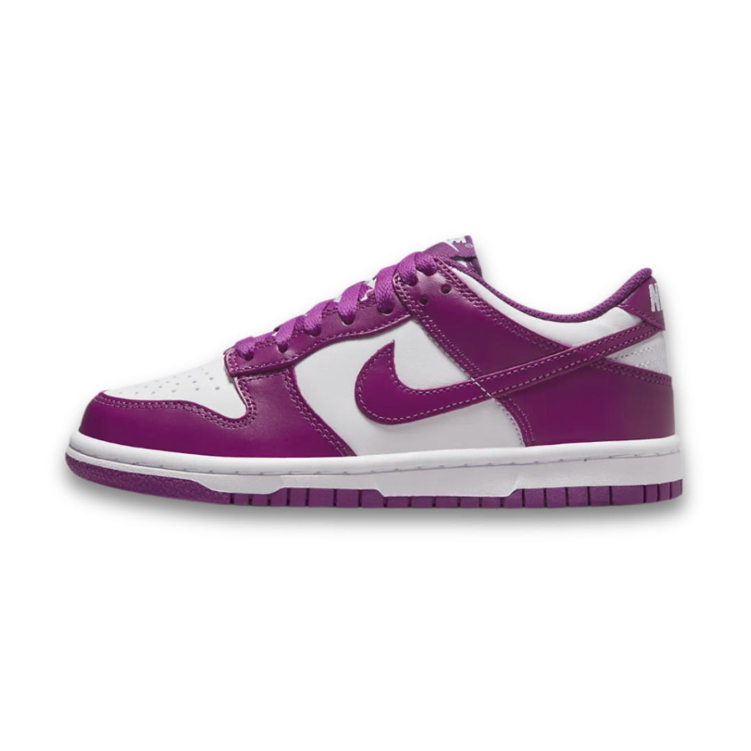 Swarovski Nike Dunk Low 'Viotech White’ (GS) - Drippin Diamonds Designs