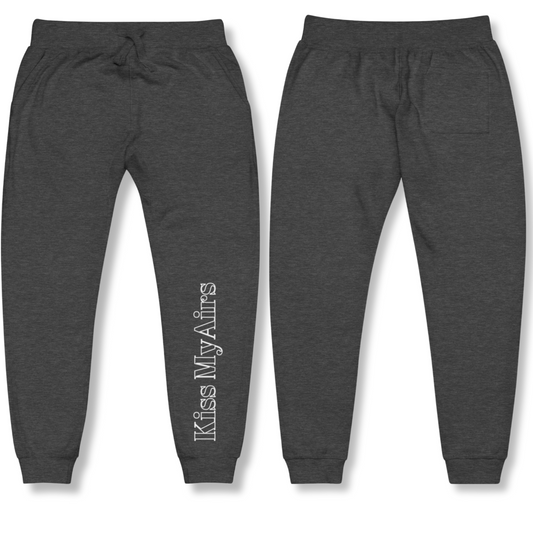 Women's Kiss My Airs Fleece Lined Sweatpants - Drippin Diamonds Designs
