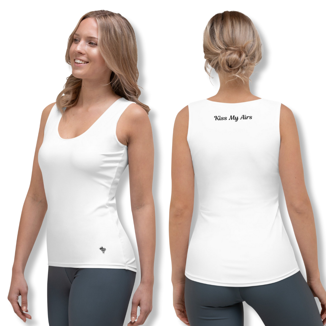 Women's Drippin Diamond Fitted Tank Top - Drippin Diamonds Designs