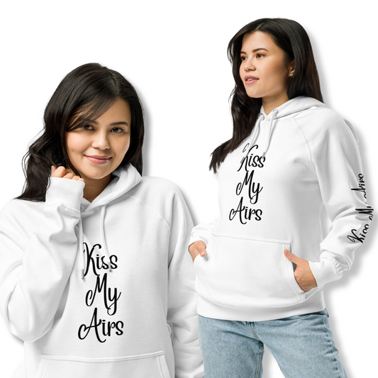 Women's Kiss My Airs Raglan Hoodie - Drippin Diamonds Designs
