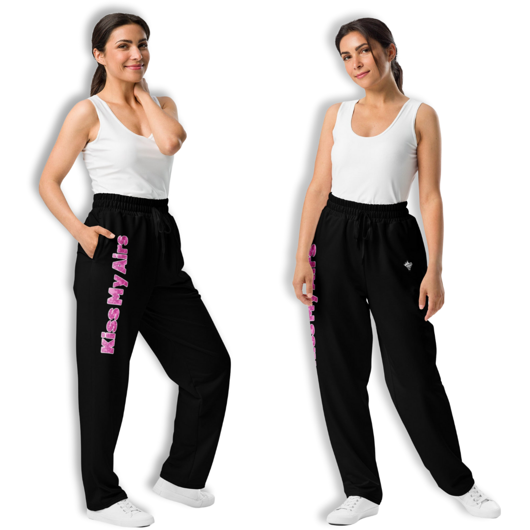 Women's Laced Up Boyfriend Fit Joggers - Drippin Diamonds Designs