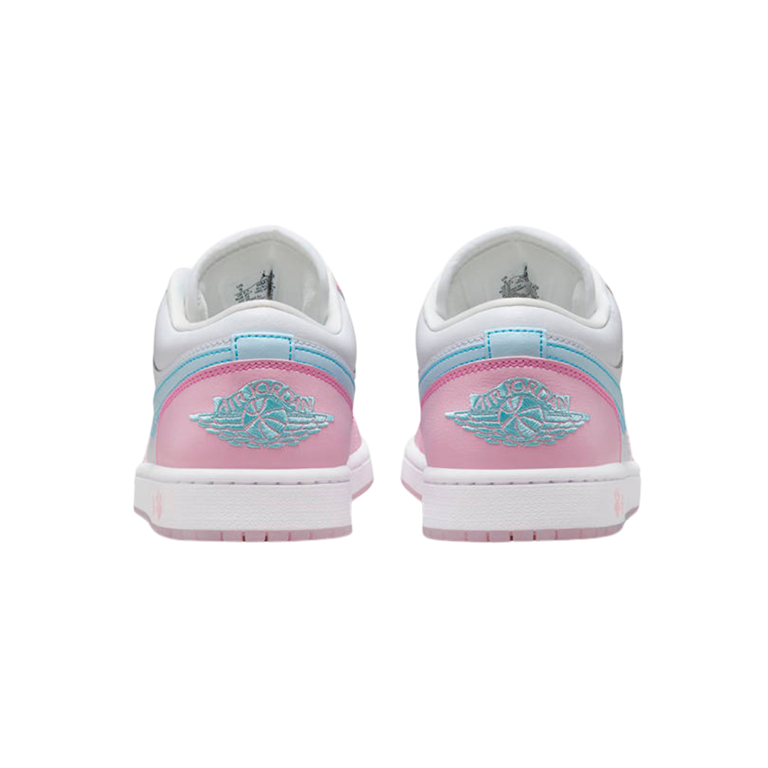 Women's Swarovski Air Jordan 1 Low SE 'Paw Print’ - Drippin Diamonds Designs