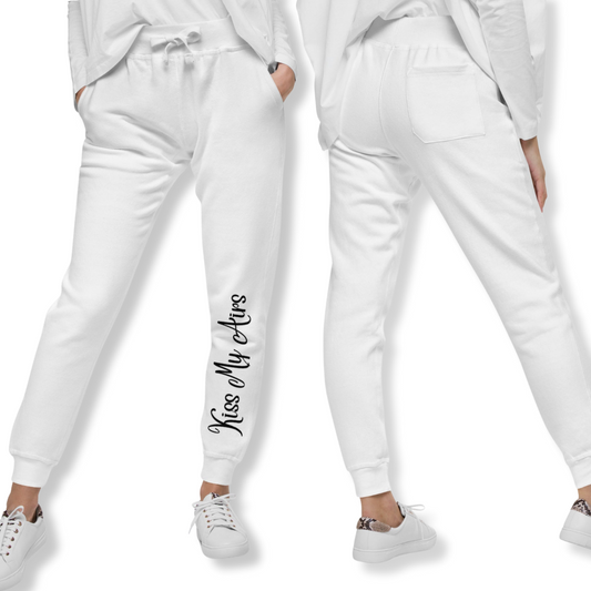 Women's Kiss My Airs Fleece Sweatpants - Drippin Diamonds Designs