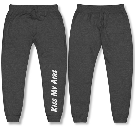 Women's Kiss My Airs Fleece Sweatpants - Drippin Diamonds Designs