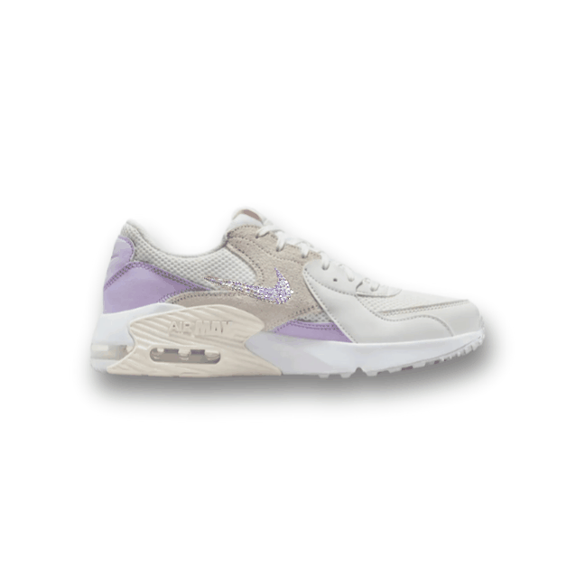Women's Swarovski Nike Air Max Excee 'Sail Lilac Bloom' - Drippin Diamonds Designs
