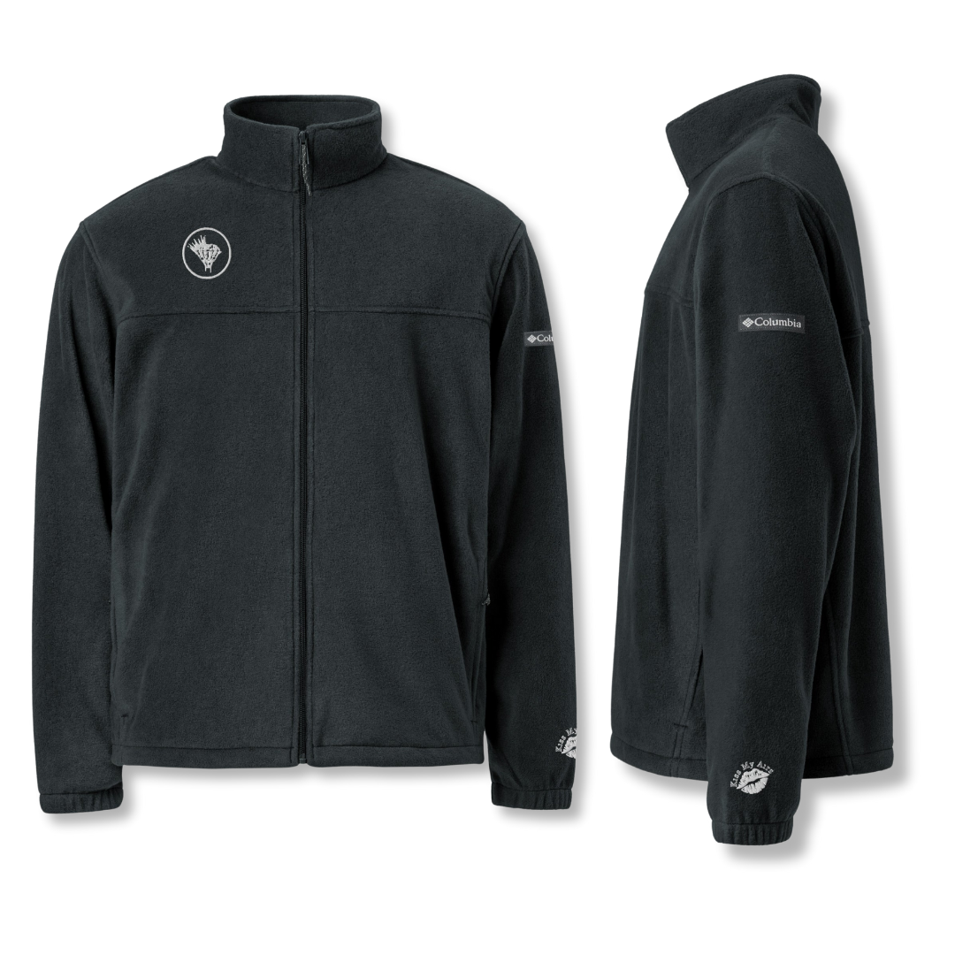 Women's Stitched in Style Columbia Fleece Jacket - Drippin Diamonds Designs