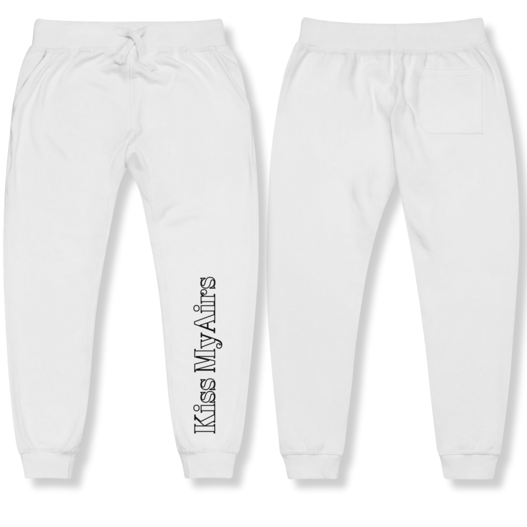 Women's Kiss My Airs Fleece Sweatpants - Drippin Diamonds Designs
