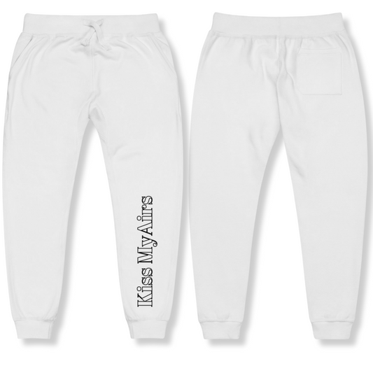 Women's Kiss My Airs Fleece Sweatpants - Drippin Diamonds Designs