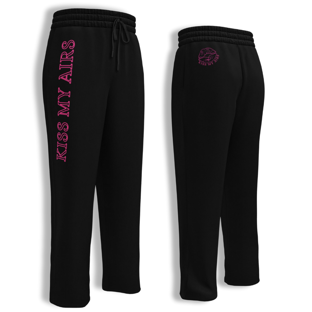 Women's Kiss My Airs Relaxed Joggers - Drippin Diamonds Designs