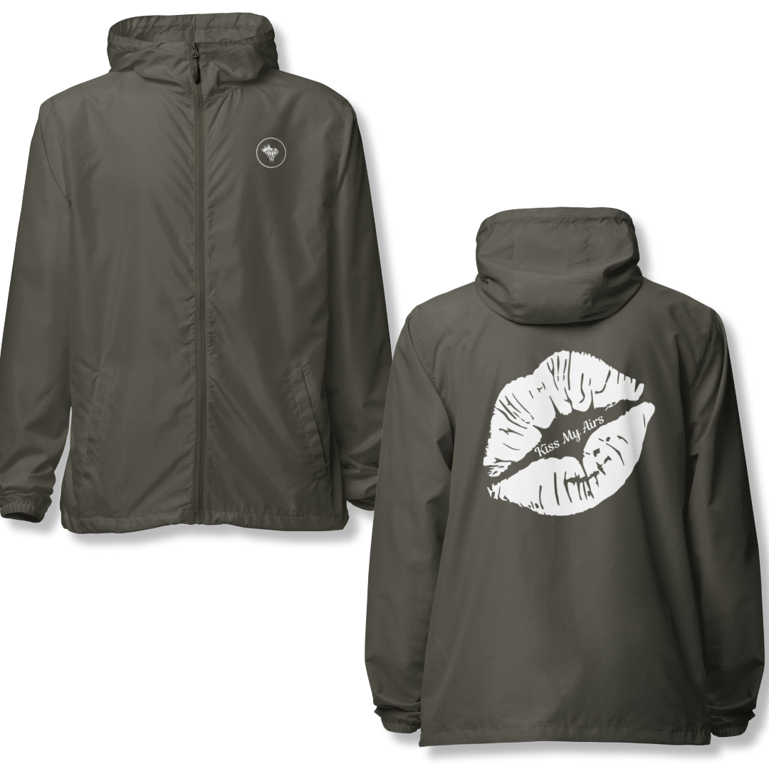 Women's Classic Lightweight Zip Up Windbreaker - Drippin Diamonds Designs