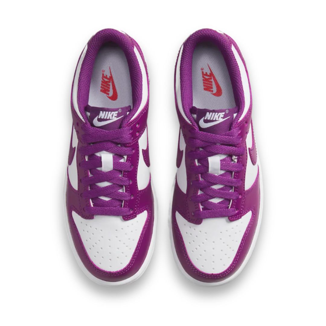 Swarovski Nike Dunk Low 'Viotech White’ (GS) - Drippin Diamonds Designs
