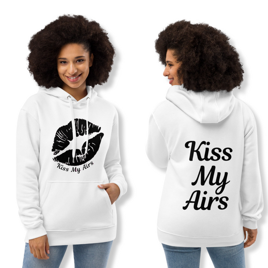 Women's Pucker Up Fleece Lined Pullover Hoodie - Drippin Diamonds Designs