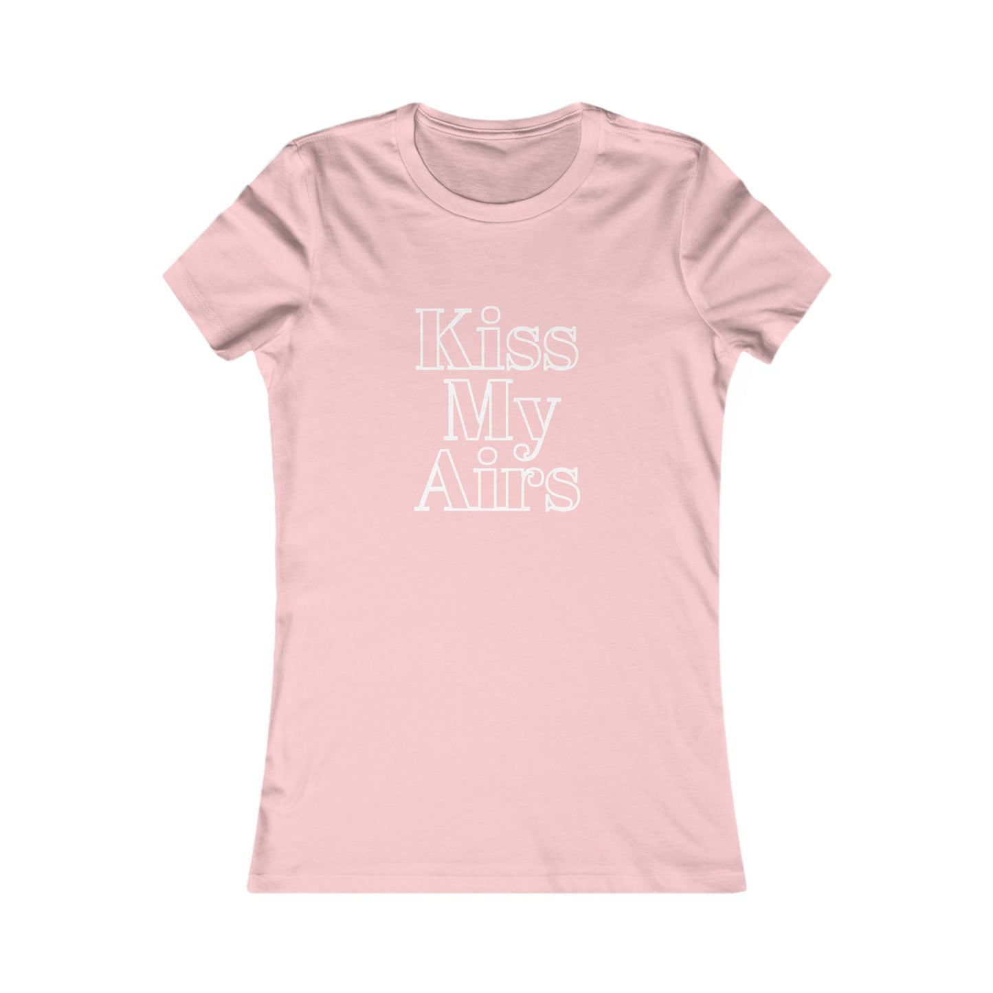 Kiss My Airs Women's Tee - Stylish Graphic Shirt for Casual Vibes - Drippin Diamonds Designs