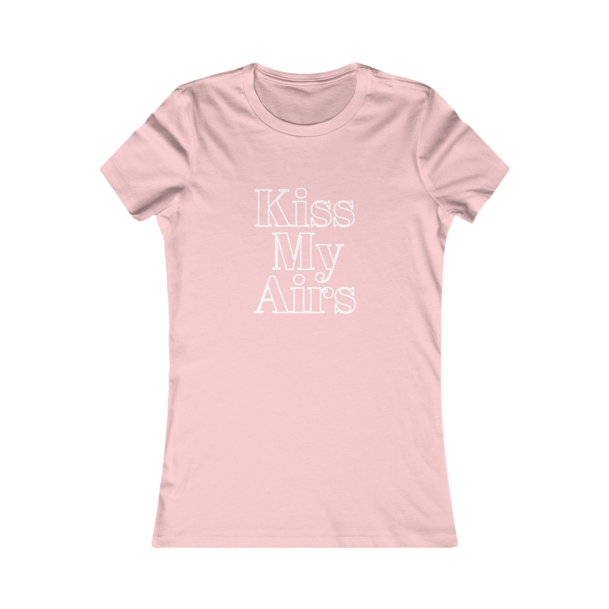 Kiss My Airs Women's Tee - Stylish Graphic Shirt for Casual Vibes - Drippin Diamonds Designs
