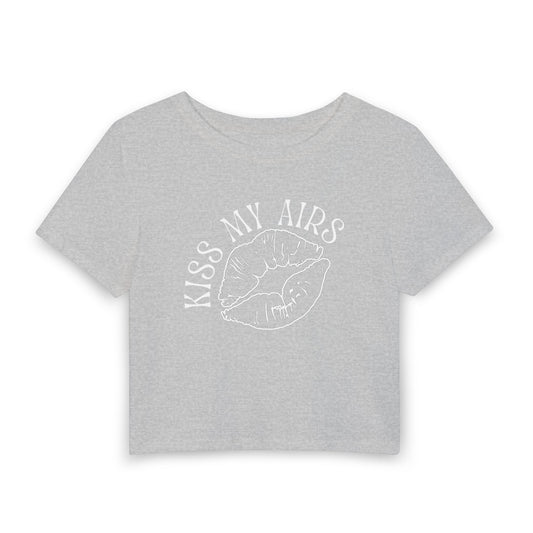 Women's Kiss My Airs Baby Tee