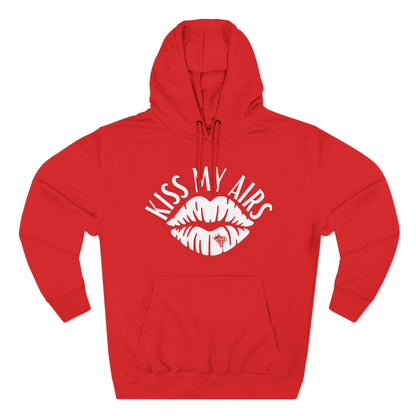 Women's Kiss My Airs Bright Fleece Hoodie