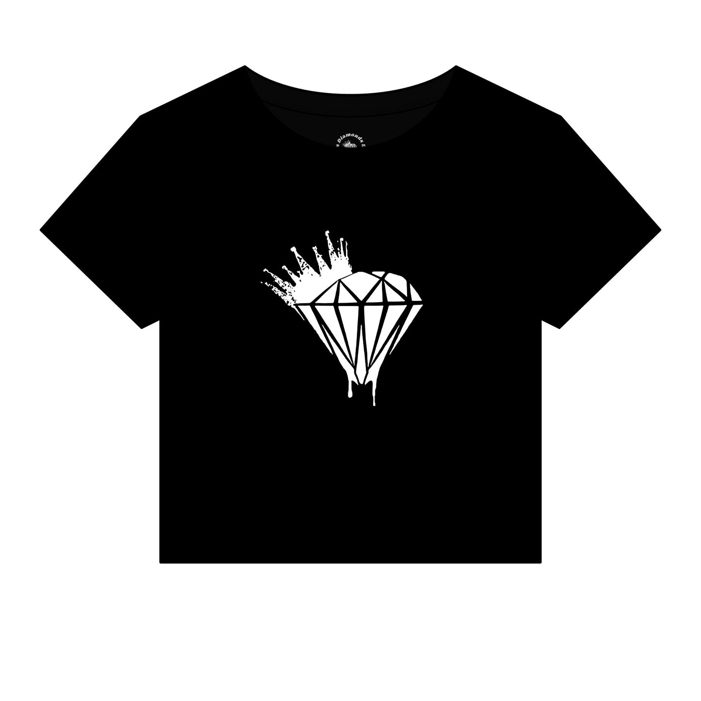 Women's Drippin Diamond Micro Rib Baby Tee