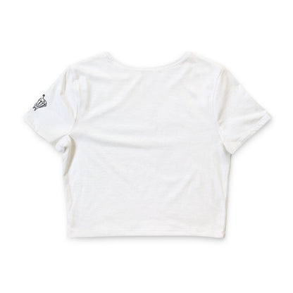 Women’s Kiss My Airs Alice Cotton Crop Tee