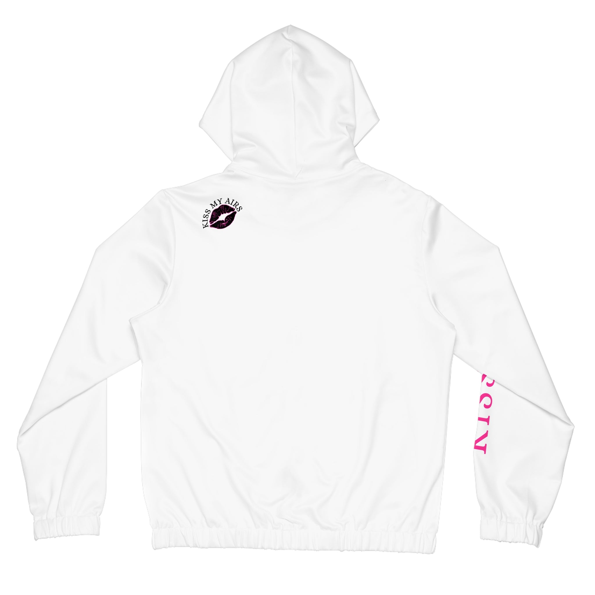 Kiss My Lips Hoodie, Women’s Full-Zip Hoodie, Casual Wear, Gift for Her, Stylish Layering, Trendy Sweatshirt - Drippin Diamonds Designs