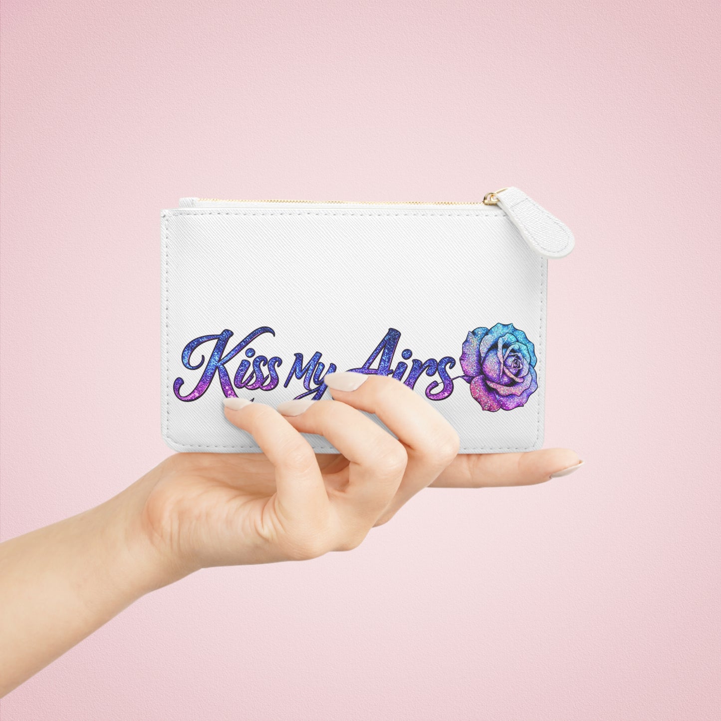 Kiss My Airs Rose Mini Clutch Bag