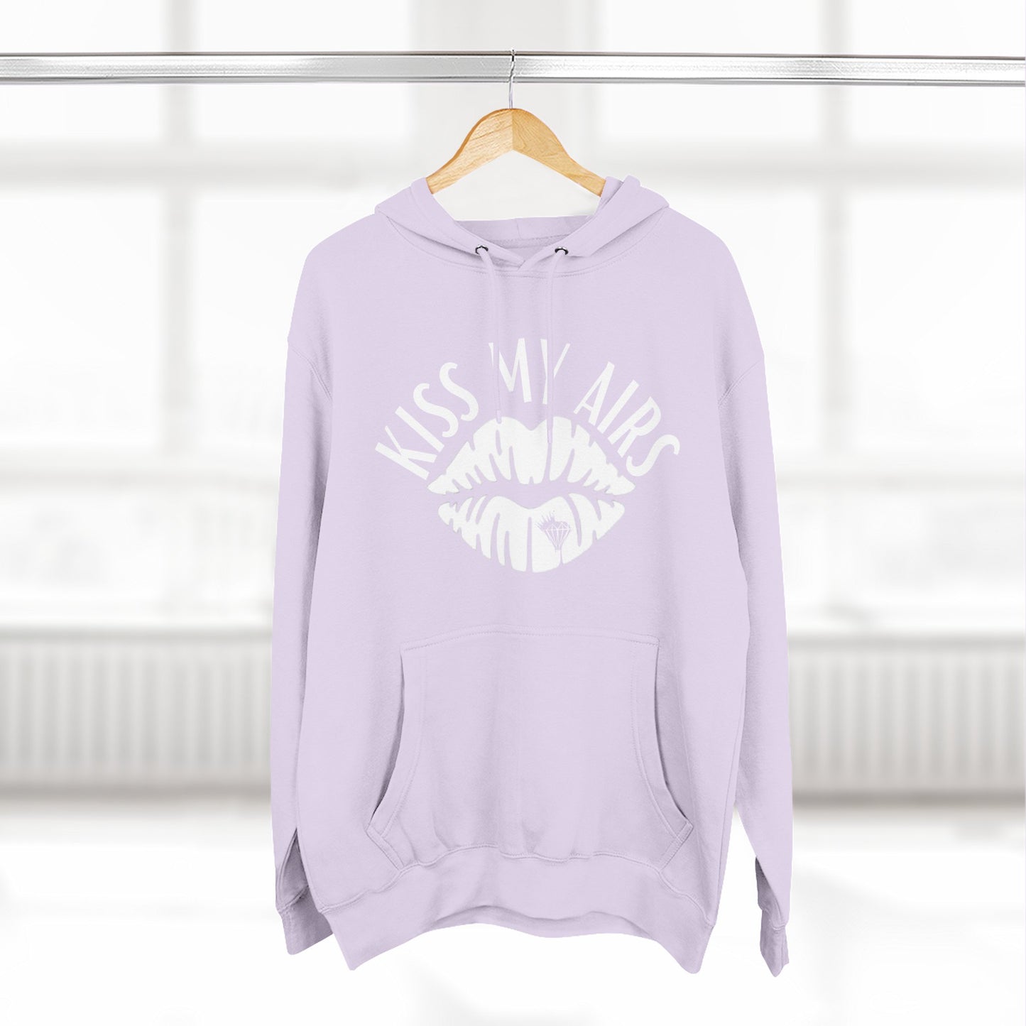 Women's Kiss My Airs Bright Fleece Hoodie