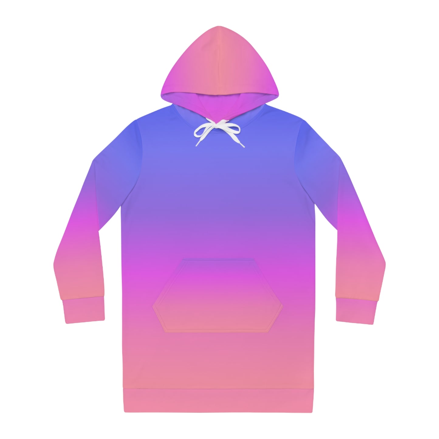 Women's Sunset Ombre Hoodie Dress