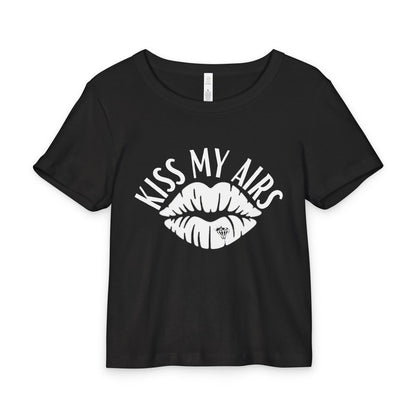 Kiss My Airs Bright Rib Baby Tee