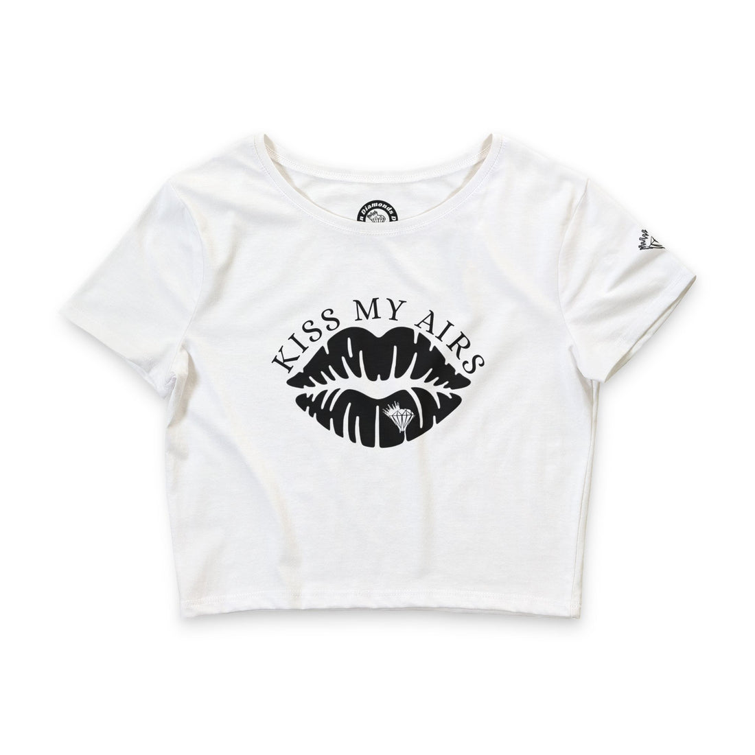 Women’s Kiss My Airs Alice Cotton Crop Tee
