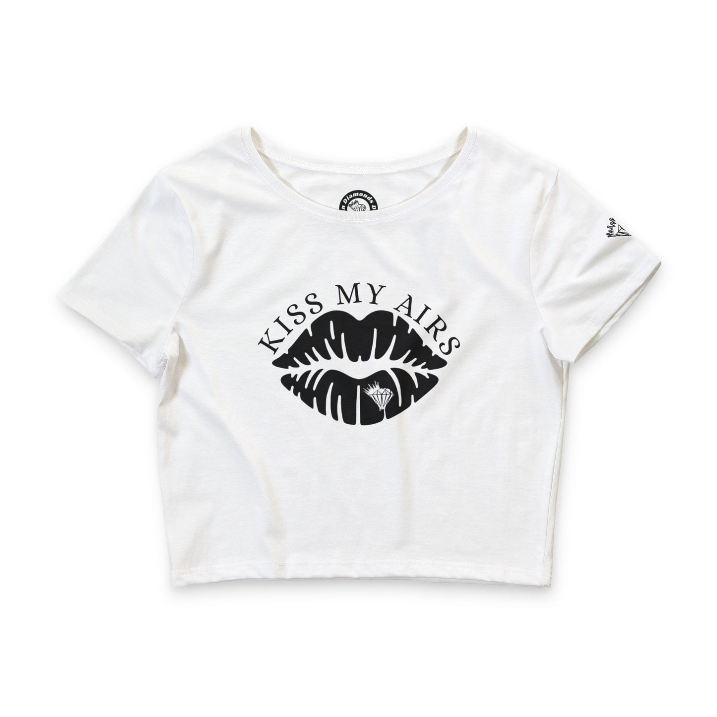 Women’s Kiss My Airs Alice Cotton Crop Tee