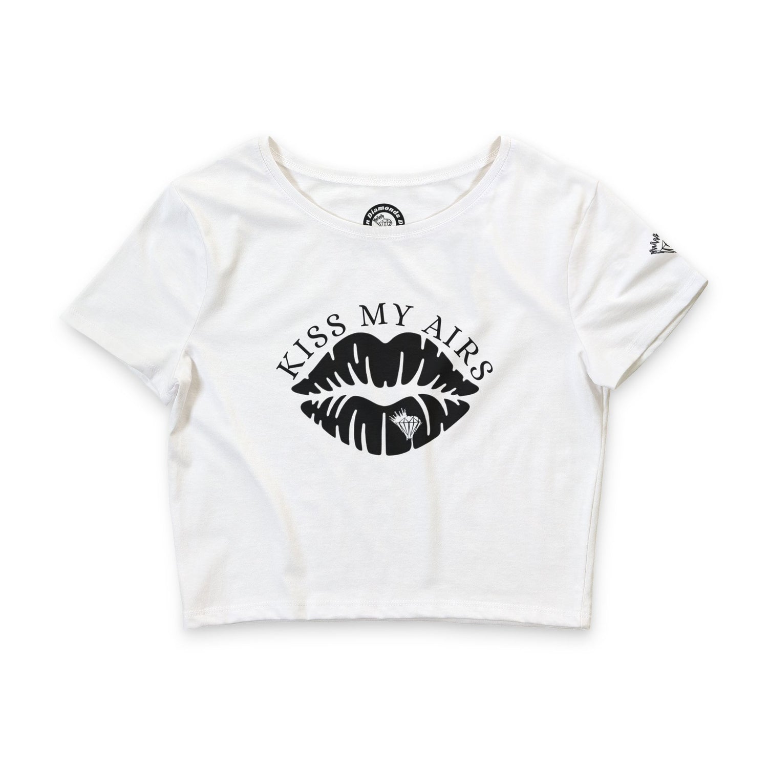 Women’s Kiss My Airs Alice Cotton Crop Tee
