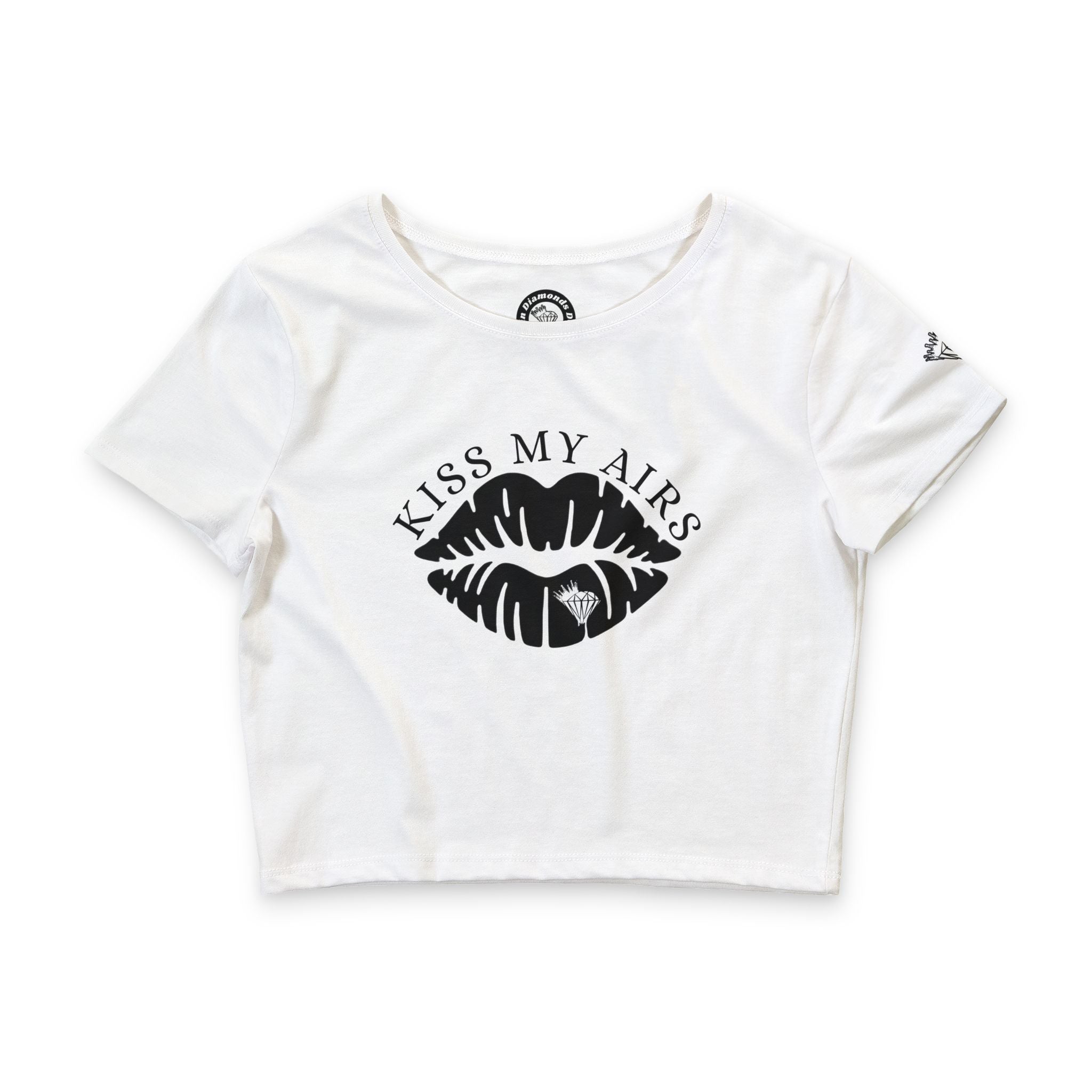 Women’s Kiss My Airs Alice Cotton Crop Tee