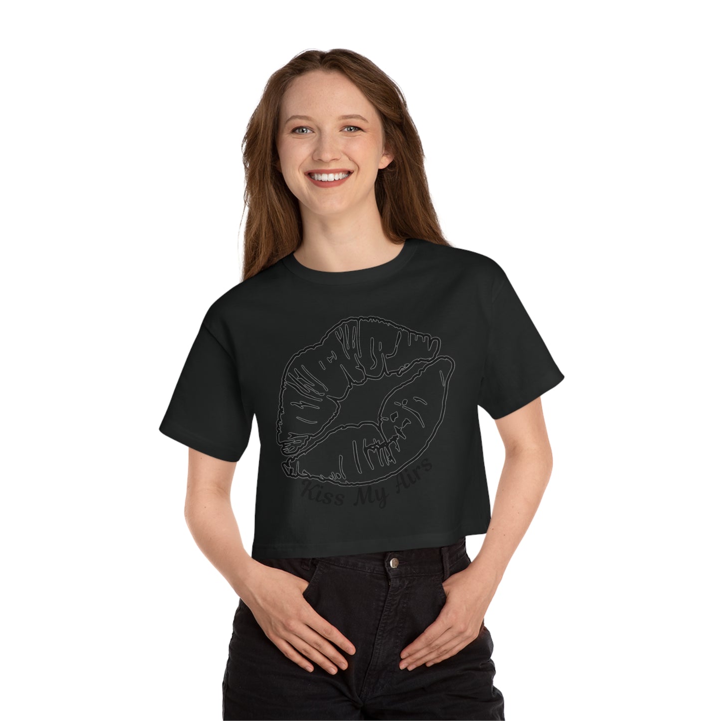Champion Women's Kiss My Airs Cropped T-Shirt