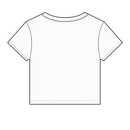 Women's Drippin Diamond Micro Rib Baby Tee