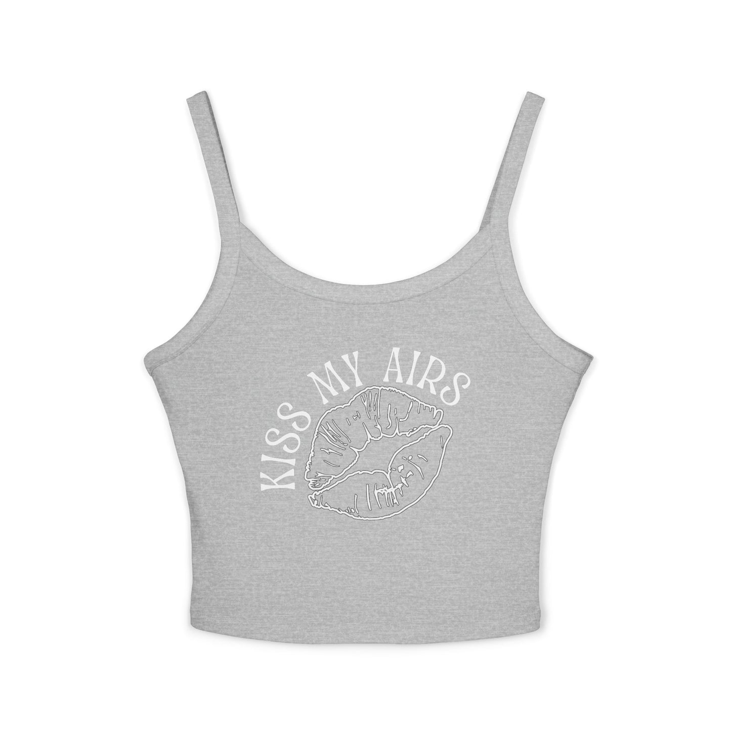 Women's Kiss My Airs Spaghetti Strap Tank Top