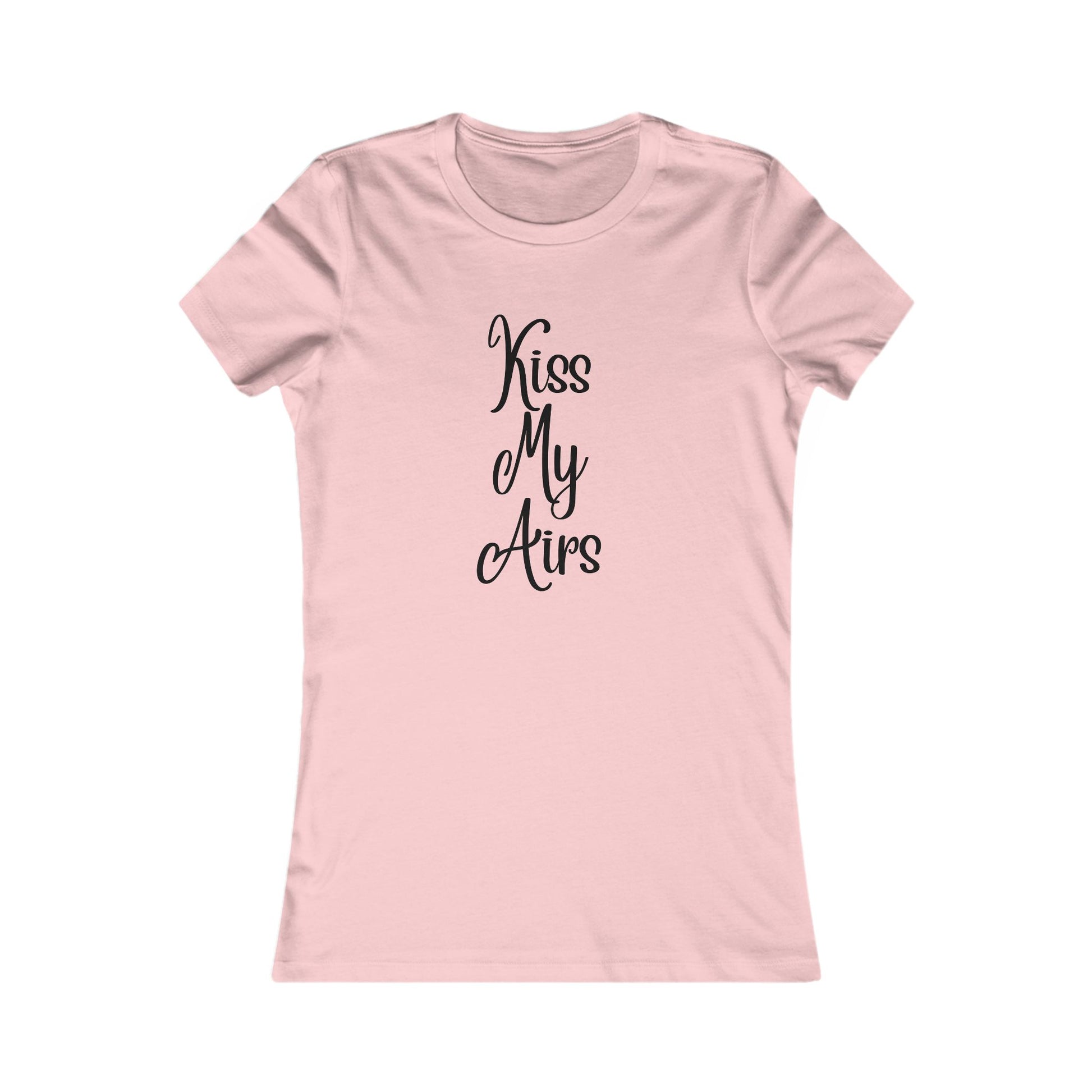 Women's Kiss My Airs Tee, Cute Summer Shirt, Gift for Her, Casual Outfit, Funny Tee for Friends, Trendy Top - Drippin Diamonds Designs