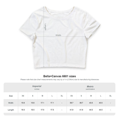 Women’s Kiss My Airs Alice Cotton Crop Tee