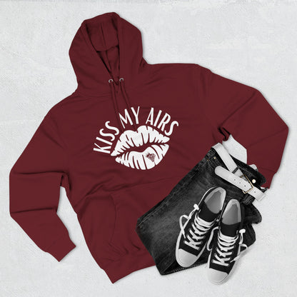 Women's Kiss My Airs Bright Fleece Hoodie