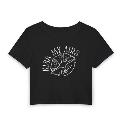 Women's Kiss My Airs Baby Tee