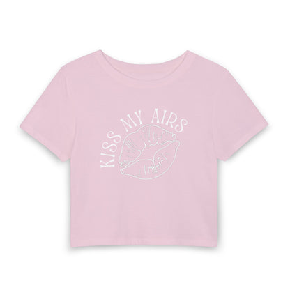 Women's Kiss My Airs Baby Tee